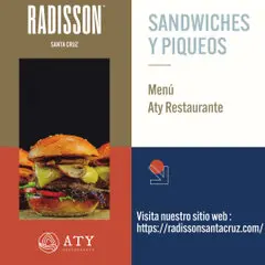 MENÚ ATY-8 SANDWICHES Y PIQUEOS MENÚ ATY-8 SANDWICHES Y PIQUEOS